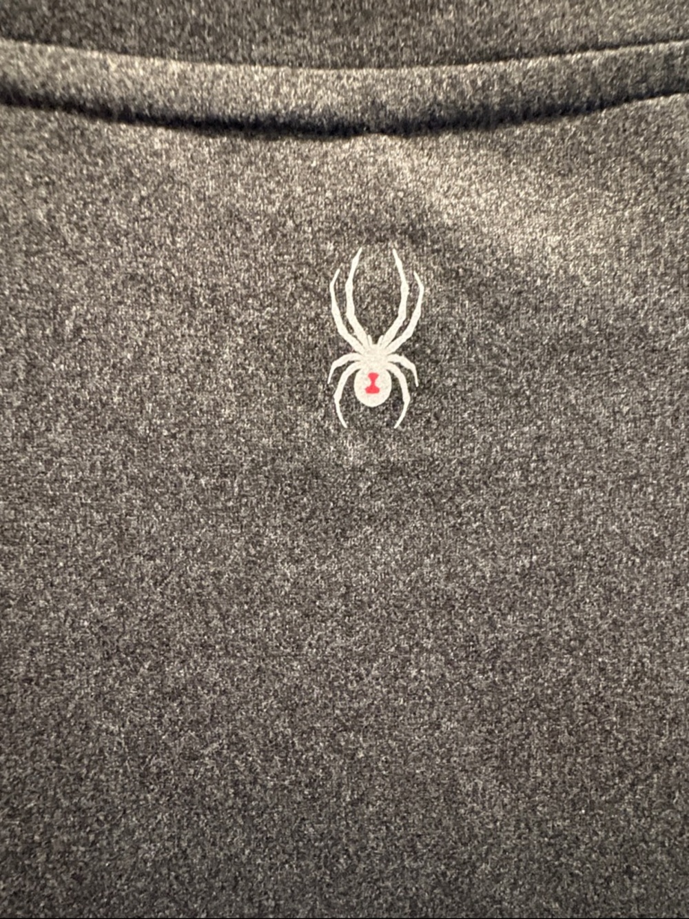 Spyder Women's Long Sleeve Active Top - Charcoal Gray - Picture 8 of 16
